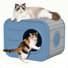 Feral Outdoor Cat House Weatherproof, Insualted Cat Houses for Outdoor Indoor...