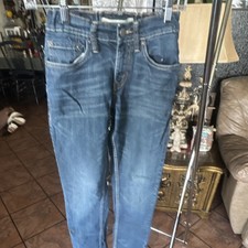 Levi's 502 Boys Straight Leg Jeans Size 10 REG Blue Denim Regular Fit