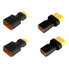 2 Pairs XT60 to XT90 Connector RC Male Female Plug no Wire Adapter for RC Lip...