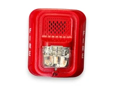 System Sensor P2RL Fire Alarm Horn Strobe Wall Red