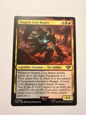 Shagrat, Beuteträger  Der Herr der Ringe   Magie (mtg)