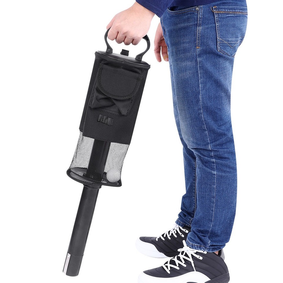 Portable Ball Picker Pick Ups Retrievers Pocket Storage Bag Scooping De ...