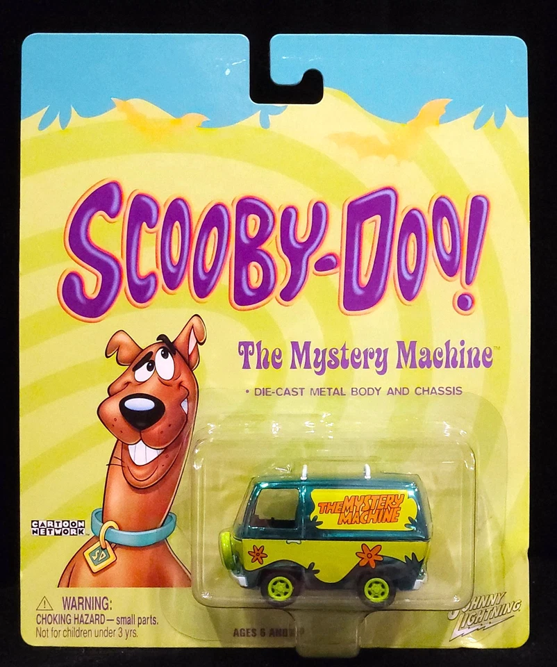 Johnny Lightning Scooby Doo The Mystery Machine Van Cartoon Network RRs Grn Chrm - Image 2 of 4