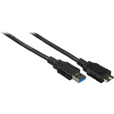 PEARSTONE USB3-AMIB3 USB 3.0 Type A Male to Micro Type B Male Cable (3')