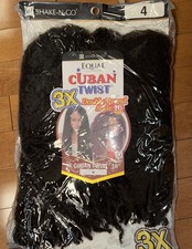 Shake-N-Go Freetress Equal 3X Cuban Twist 16" braiding hair Lot