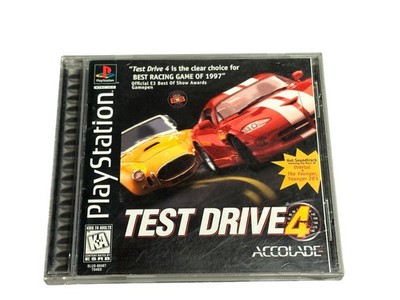 Test Drive 4 (Sony PlayStation 1, 1997)  Complete