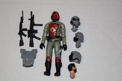 GI Joe Python Patrol Gray Grey Cobra Crimson Guard Black Major custom figure