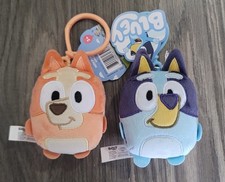 Bluey  Bingo Keychain Plush Backpack Clip Set