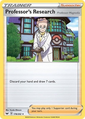 Professor's Research - Rare Deck Exclusives 178/202 NM