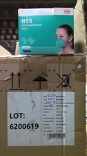 N95 BYD Particulate Respirator 1 case of 48 boxes of 20 960 masks total