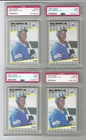 (4) 1989 FLEER PSA MINT 9 KEN GRIFFEY JR. ROOKIE CARDS (011,234,562,997)