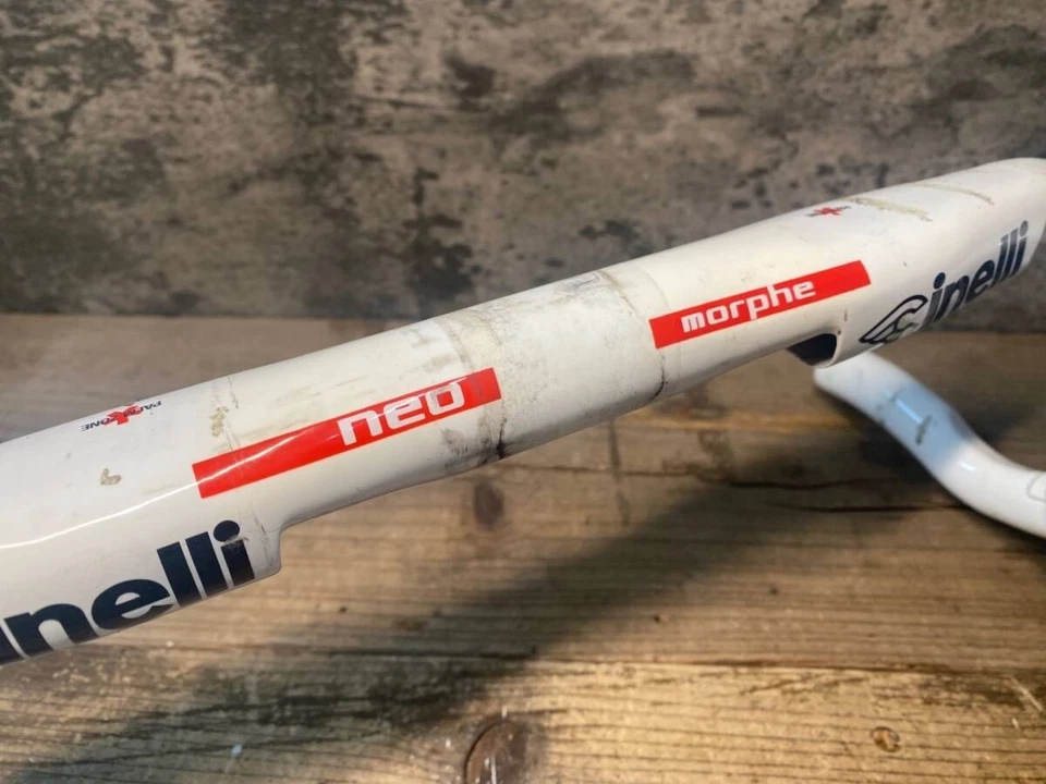 Manillar Cinelli NeoMorphe Carbon Drop 15,74 pulgadas diámetro 1,25 pulgadas raro Foto 4 de 4