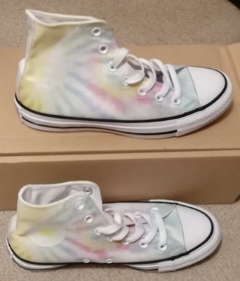 pastel tie dye converse high tops