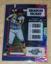 Ronald Acuna Jr 2022 Chronicles Contenders Optic Pink Pulsar Prizm Parallel