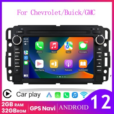 For Chevrolet GMC Buick Chevy CarPlay Android12 2+32GB Car Stereo Radio GPS Navi