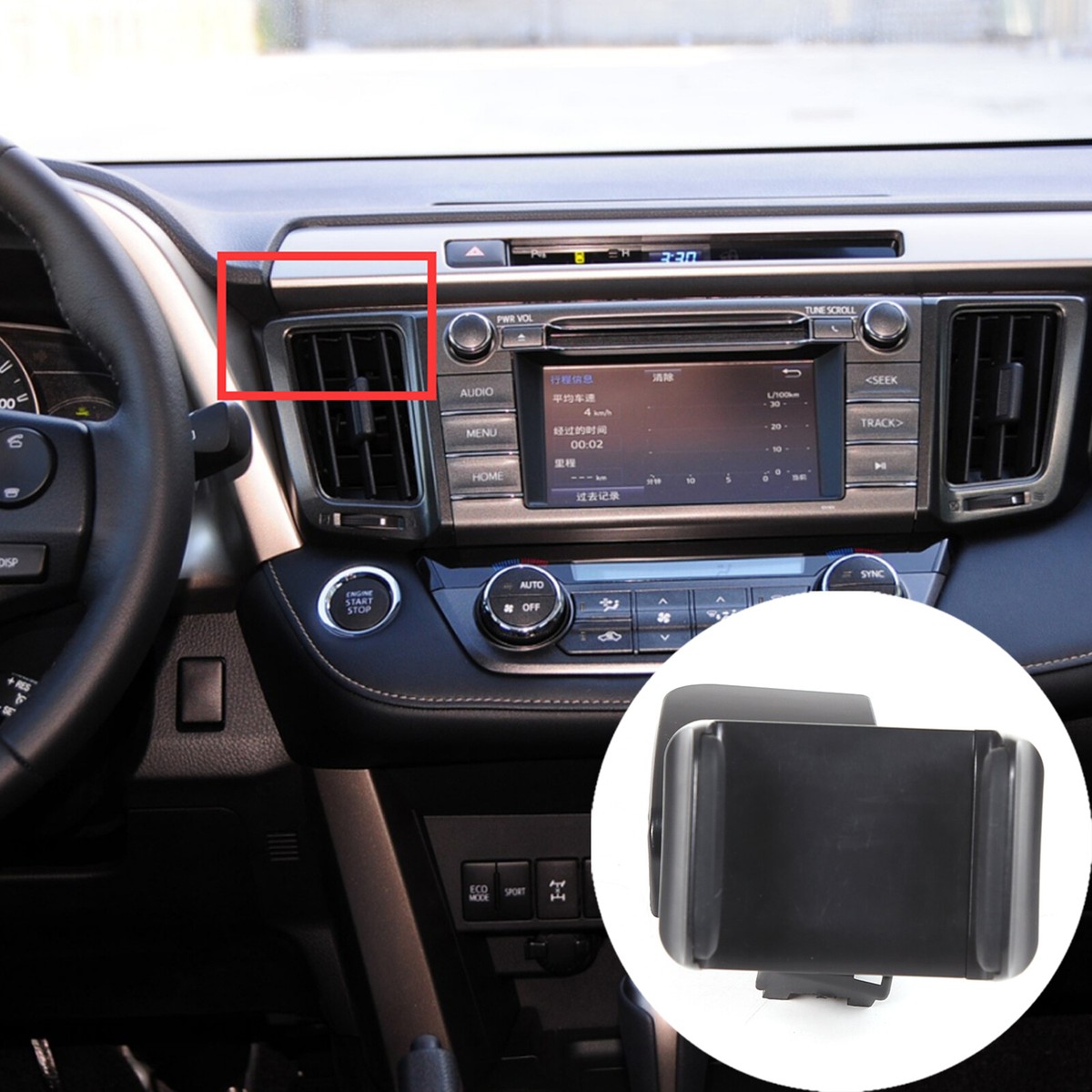 Universal Car Phone Holder Fit For Toyota RAV4 2013 Zambia