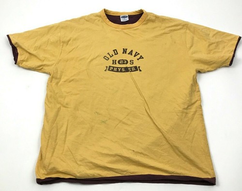 Baggy Yellow Short Sleeve Tee 