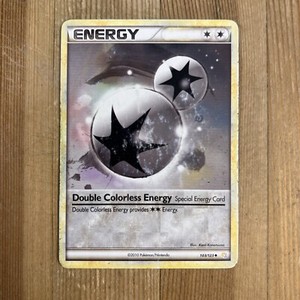 Pokémon TCG Double Colorless Energy Heartgold Soulsilver 103/123 DMG