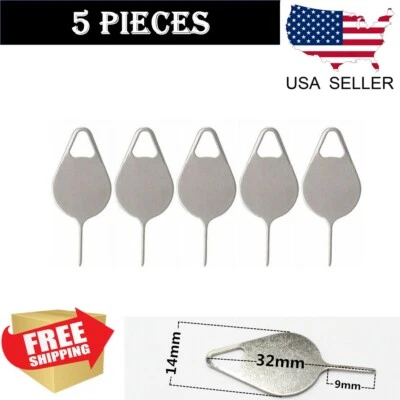 BPEB PAVO PLUS 5pcs Sim Card Tray Ejector Eject Pin Open Key Removal Needle Tool for SmartPhone