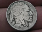 1925 D Buffalo Nickel 5 Cent Piece- Denver, VG/Fine Details