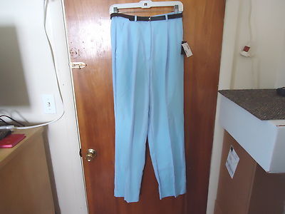 Womens Sag Harbor '' NWT '' Size 6 Peri Color Dress Pants With Belt '' BEAUTIFUL PA