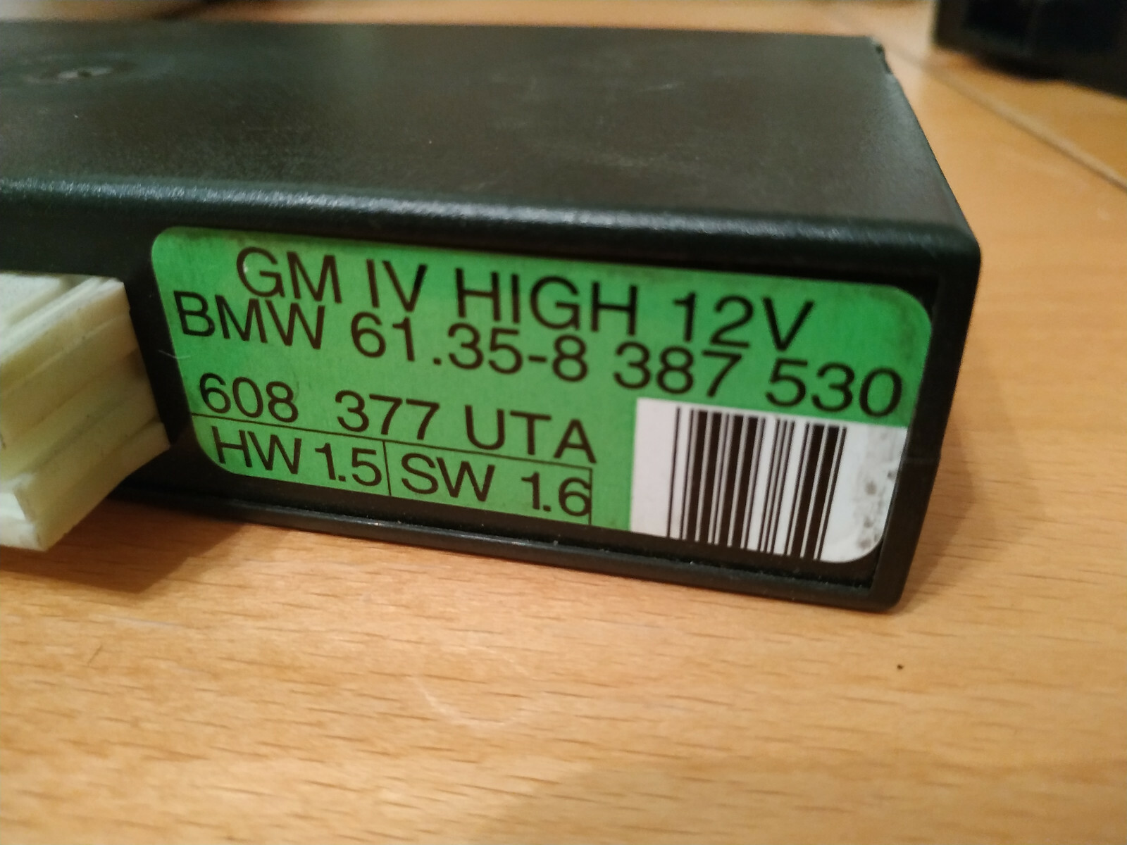 1999 BMW E36 Z3 BODY BASIC CONTROL MODULE GM IV HIGH 12V 