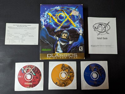 Westwood Studios NOX PC CD ROM Game BIG BOX 2000 Vintage CIB | eBay