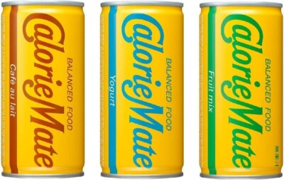 Otsuka Calorie Mate Liquid 3-Type Set (Cafe au Lait/Fruit Mix/Yogurt) 200ml x 18