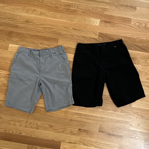 2 Hurley Nike Dri- Fit Mens Shorts Sz 