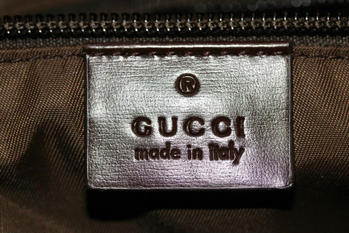 Gucci Interlocking G Backpack GG Coated Canvas Medium Brown Gucci Interlocking G Backpack GG Coated Canvas Medium Brown