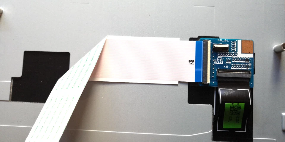 Original Fujitsu Celsius H780 H980 H7510 keyboard keyboard German with plate - Image 4 of 4