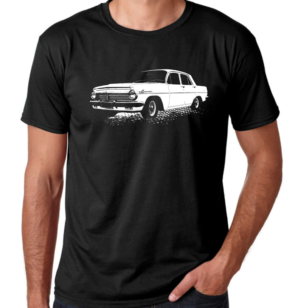 EH Holden spare parts Mens black cotton light weight summer t