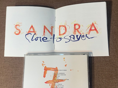 SANDRA Close To Seven JAPAN CD VJCP-28107 w/ PS BOOKLET Michael