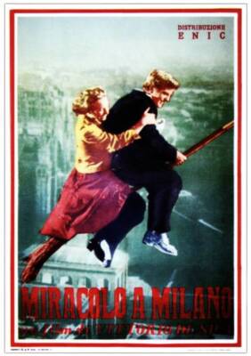 Miracle In Milan Poster Brunella Bovo Francesco Golisano OLD MOVIE PHOTO