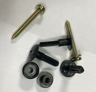 VOLVO 240 door pocket map pocket installation mounting set complete DARK BLUE