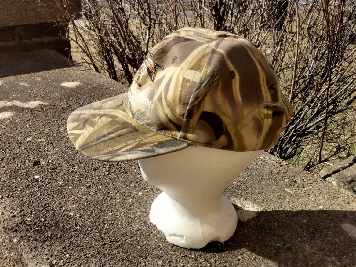 Vintage Trucker Hat Hunting Camo Modern Woodmen Of Am… Gem