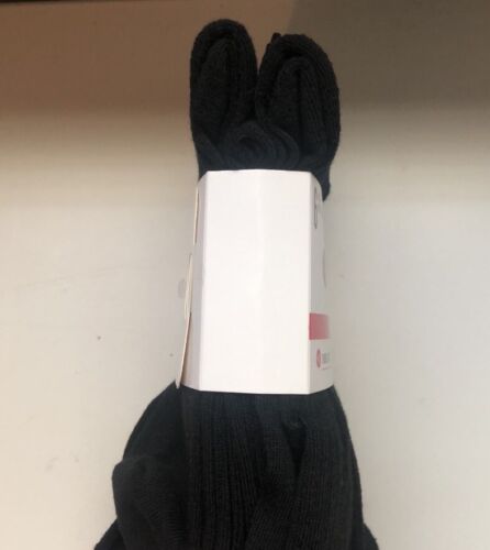 New Champion Socks Package 6 Pairs Mens Athletic Black Crew Socks Shoe Size 6-12 - Picture 3 of 12