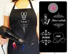 Customize apron / put your design on apron / Gift / personalised apron any name