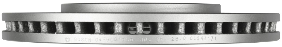 Rotor de freno de disco delantero QuietCast Bosch 2005-2015 2006 2007 Foto 4 de 4