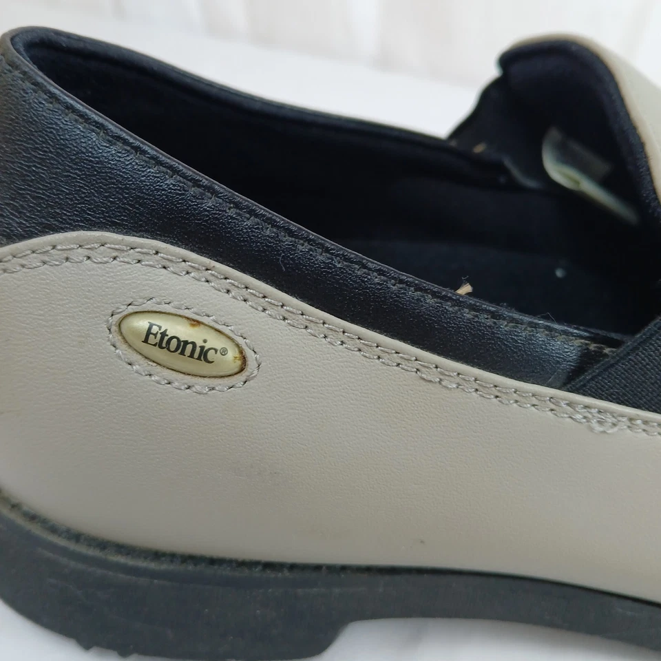 Etonic, Zapatos de Golf, Talla 10M, Dri-lite 200, Sin Cordones, Cuero Foto 2 de 4