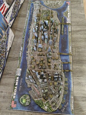 New New York City 4D Cityscape 3D Puzzle 900+ History Over
