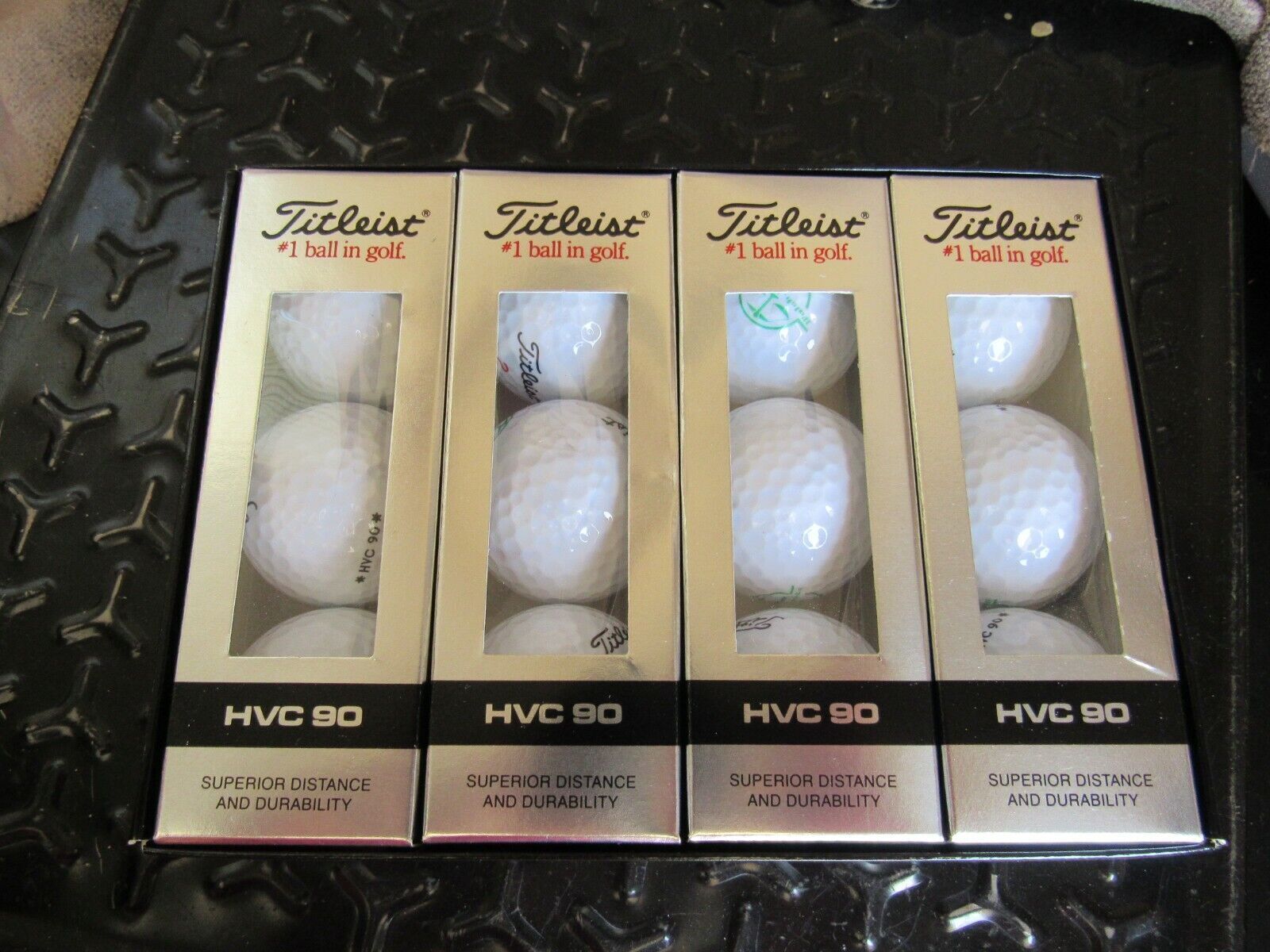 VH1 Titleist 4 Golf Balls Hvc 90 Super Rare Collectible