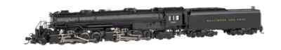Bachmann Spectrum N GAUGE EM-1 2-8-8-4 B&O 7628 Black w/Econami Sound#80854~NEW