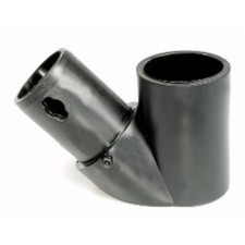 Winkelkupplung 45° Winkel Schwarz Move and stic Spielgerüst Kletterturm