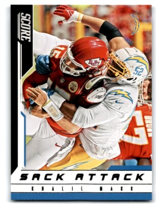 2023 SCORE SACK ATTACK KHALIL MACK BUFFALO BULLS #14