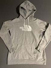 The North Face Hoodie Sweatshirt Women's Sz Large Pullover Gray