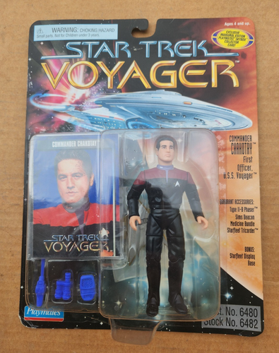 Vintage 1995 VOYAGER CHAHOTAY Star Trek Voyager ungeöffnet PLAYMATES TOYS