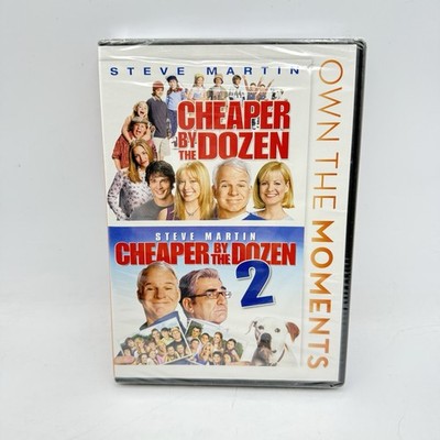 Cheaper by the Dozen 1 & 2 - Steve Martin (DVD 2012) New Sealed