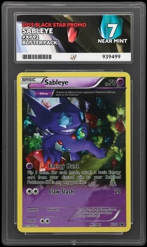 Sableye XY92 Black Star Promo 2015 Blister Pack Full Art Pokemon ACE 7 Near Mint