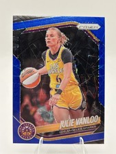 2025 Panini Prizm WNBA - Julie Vanloo #132 Blue Velocity Prizm